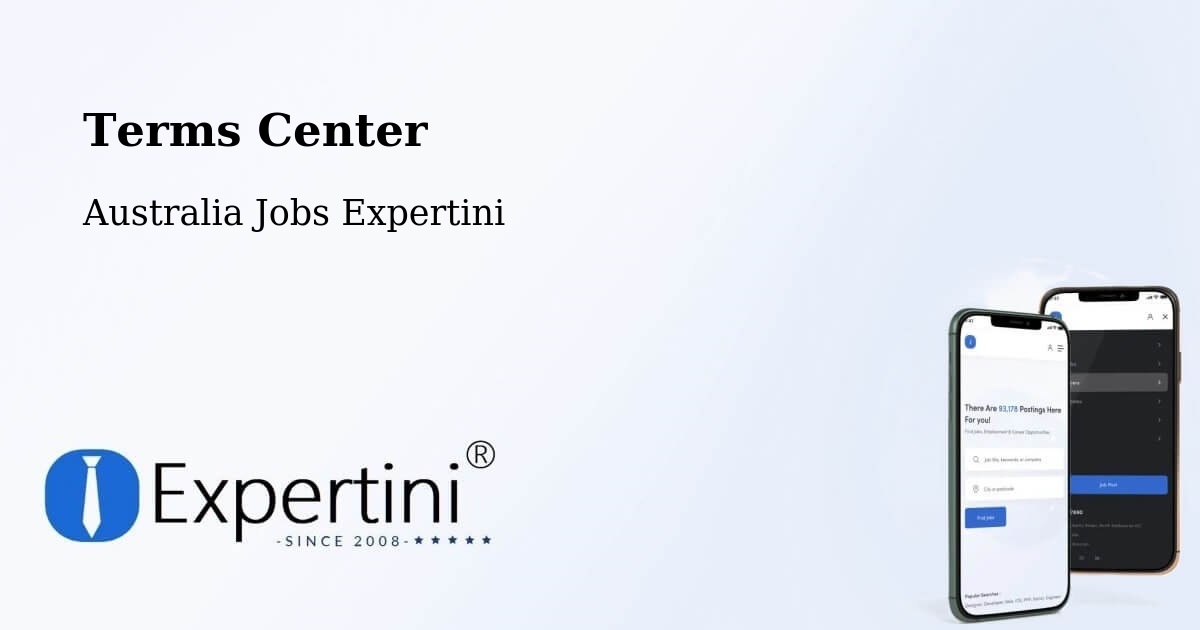 Terms of Service – Launceston - Australia Jobs Expertini